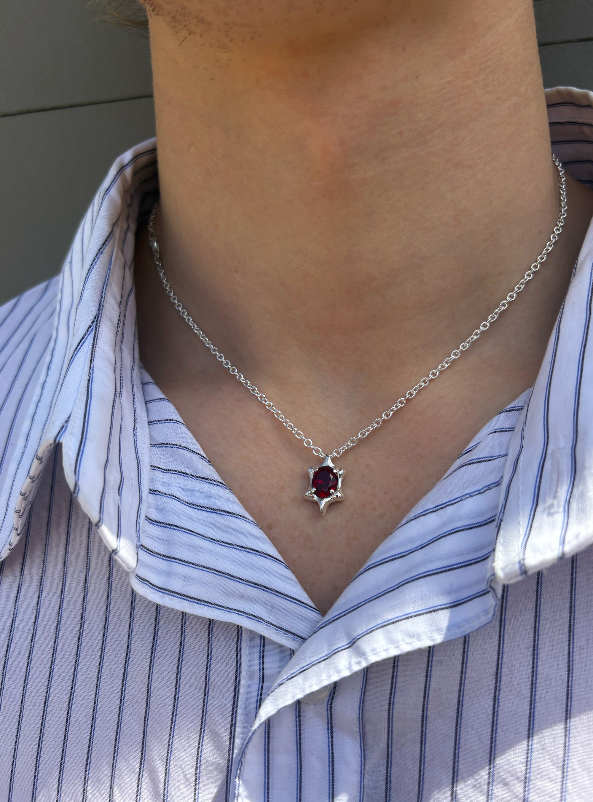 6 Point Pendant Chunky