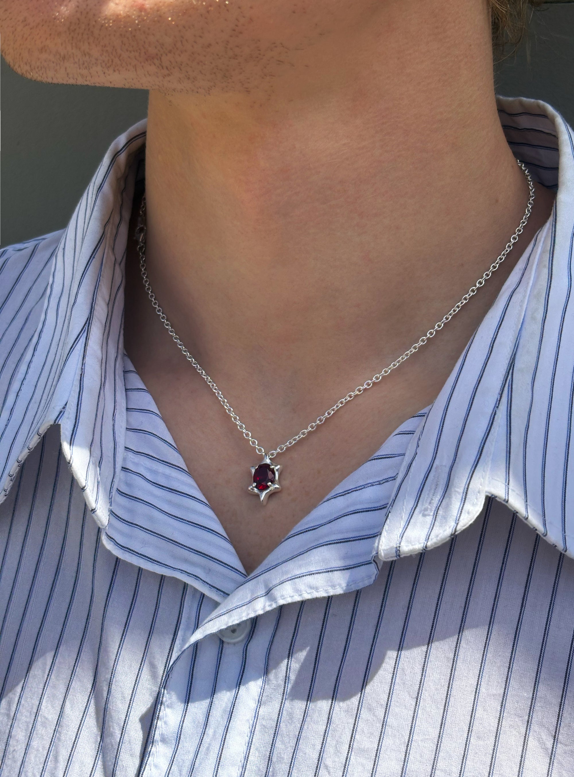 6 Point Pendant Chunky