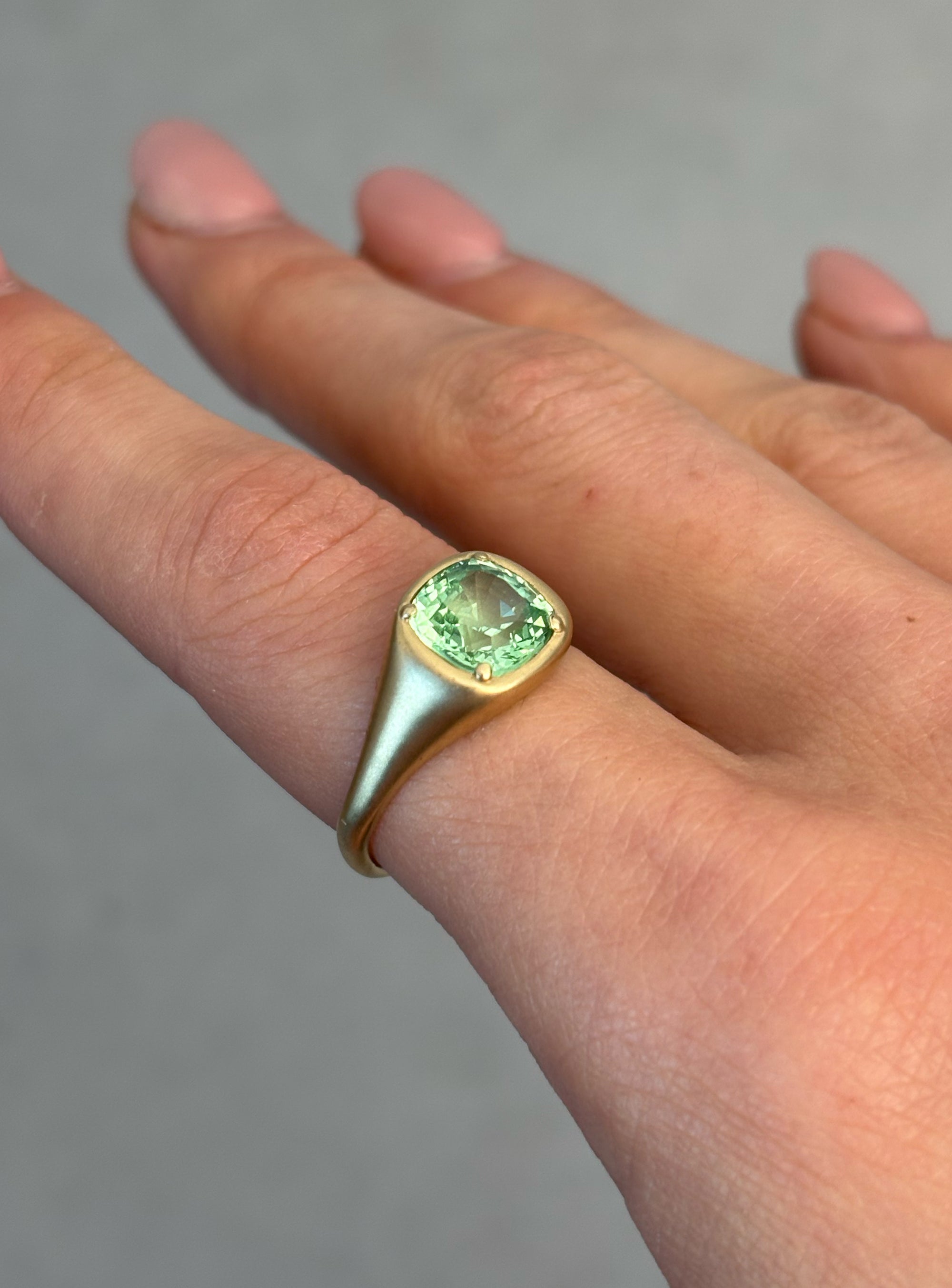 Matte Green Signet