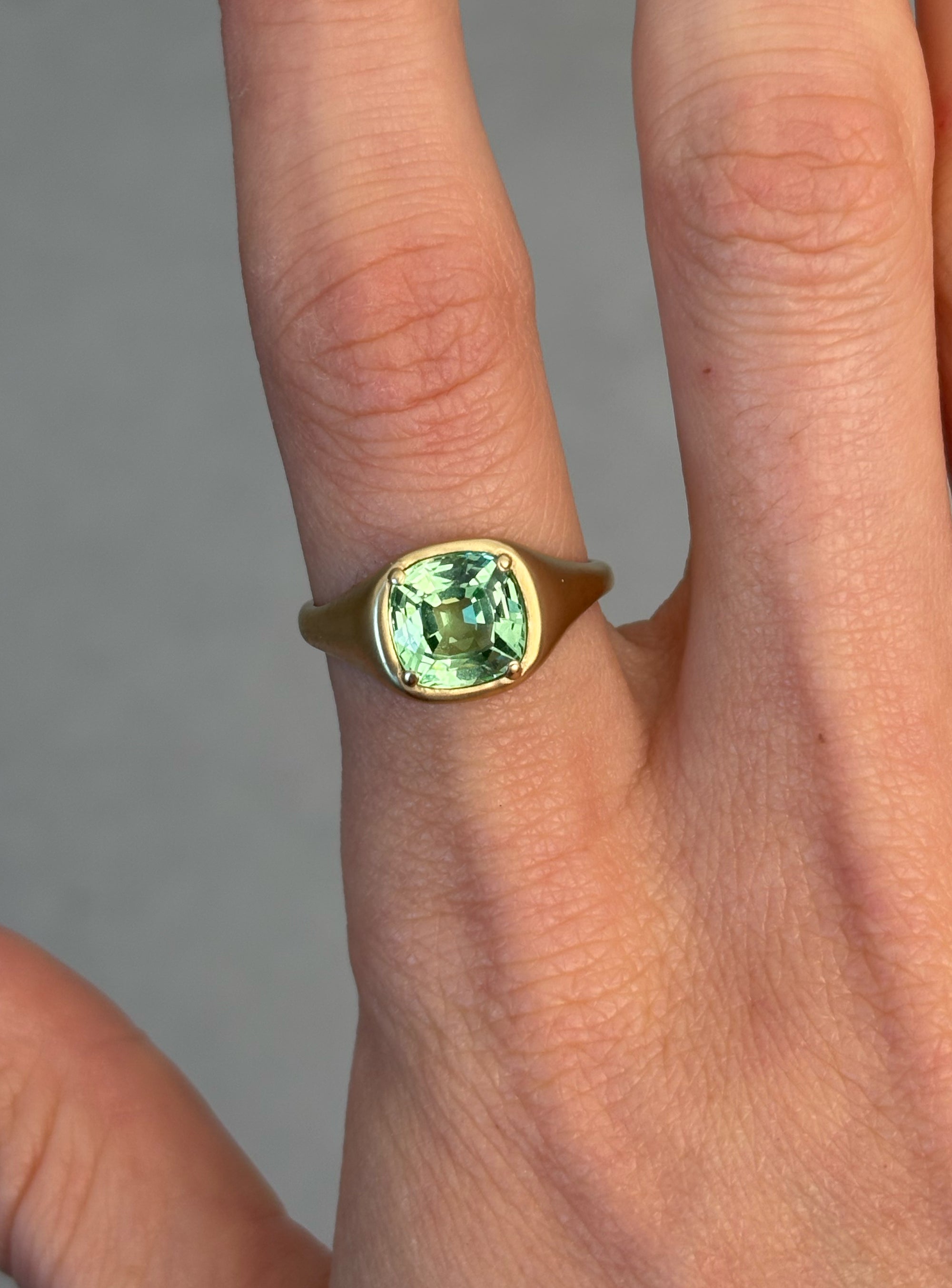 Matte Green Signet