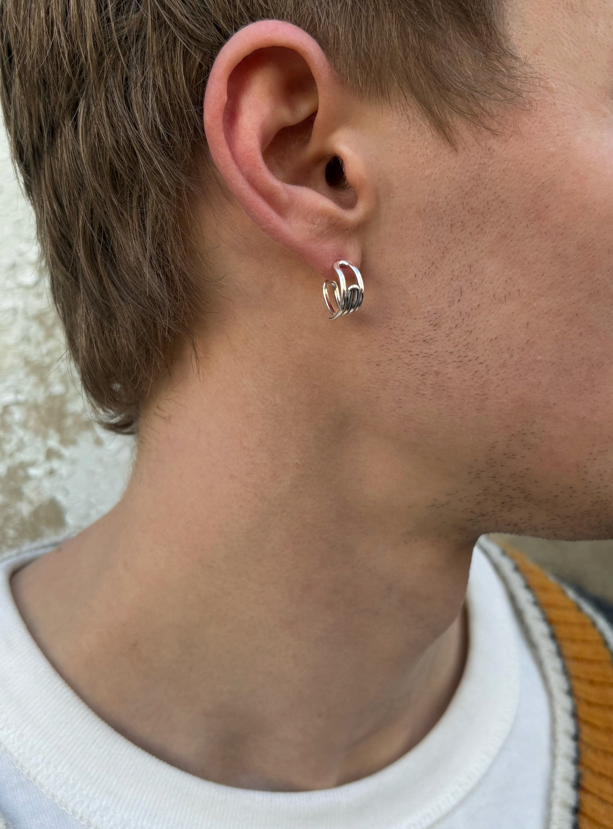 Paper Clip Hoops Small