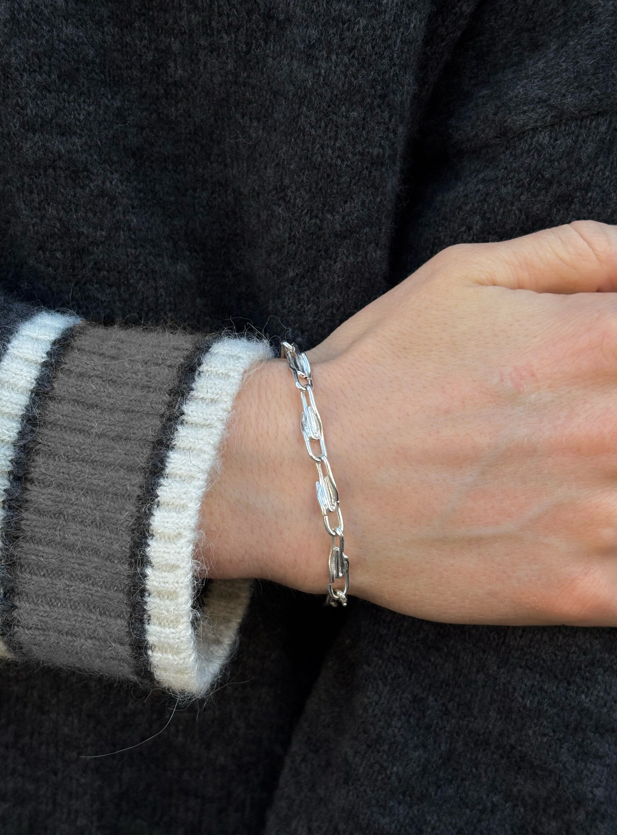 Paper Clip Bracelet