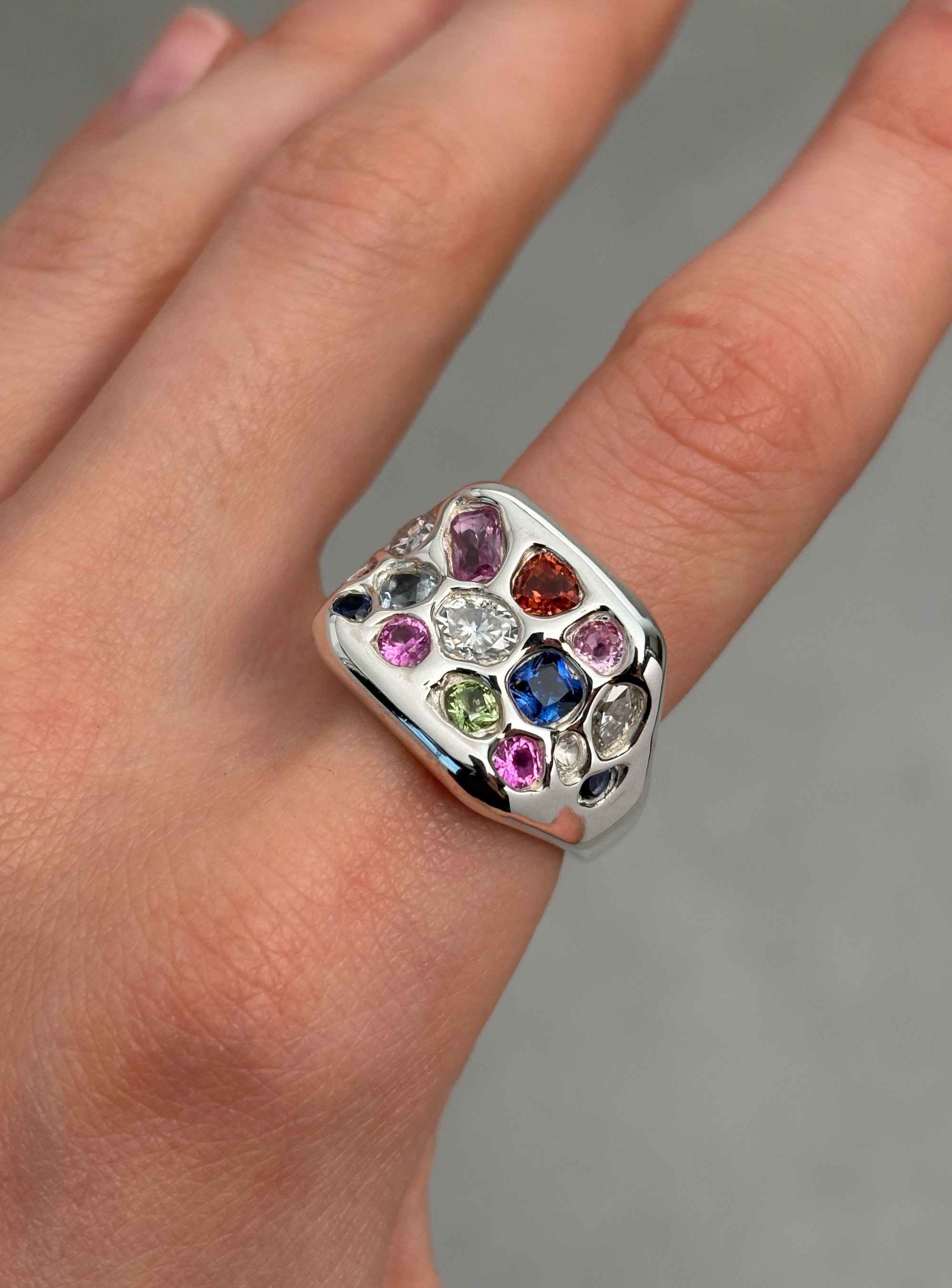 Stained Glass Ring