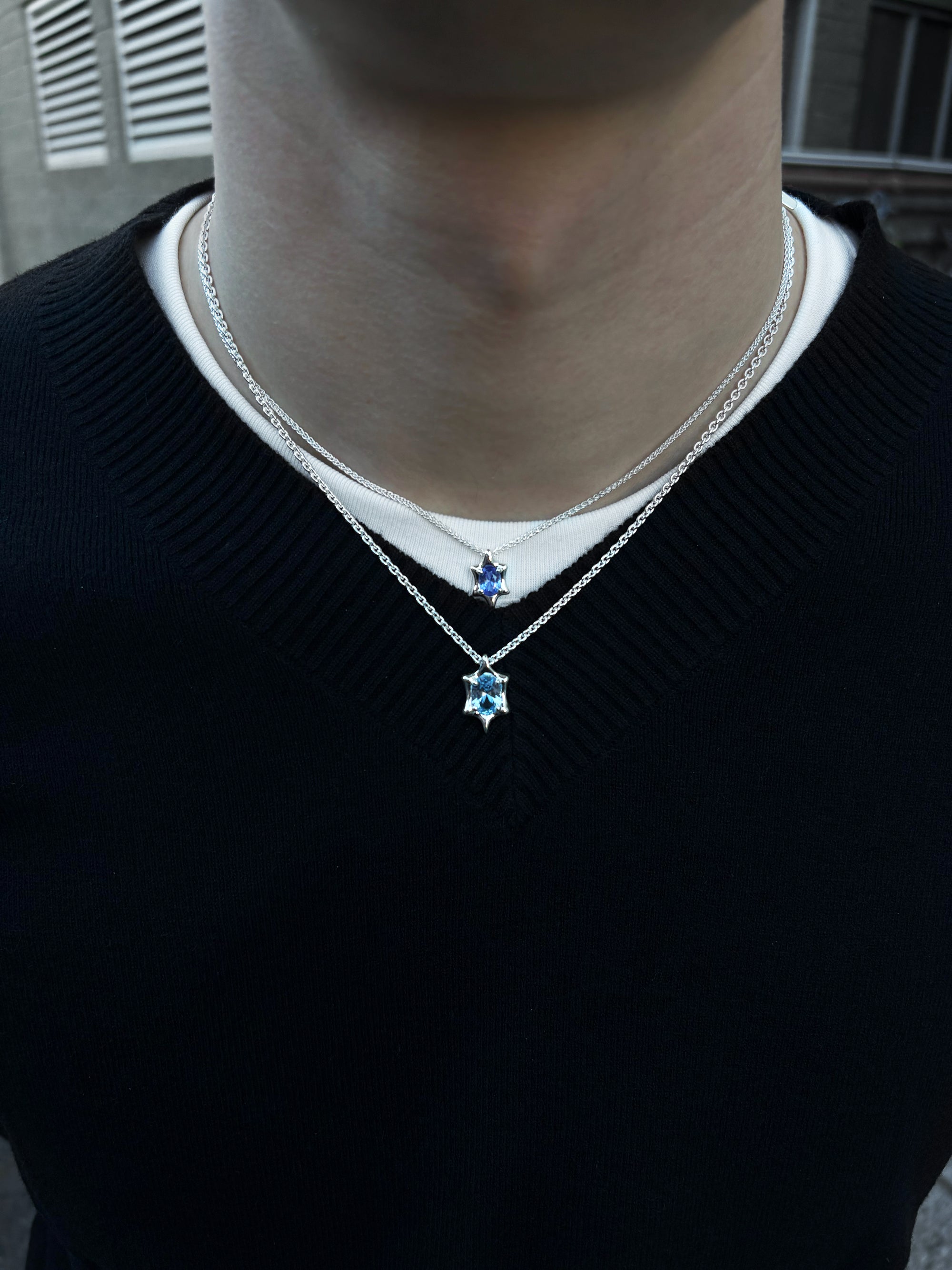 6 Point Pendant Chunky