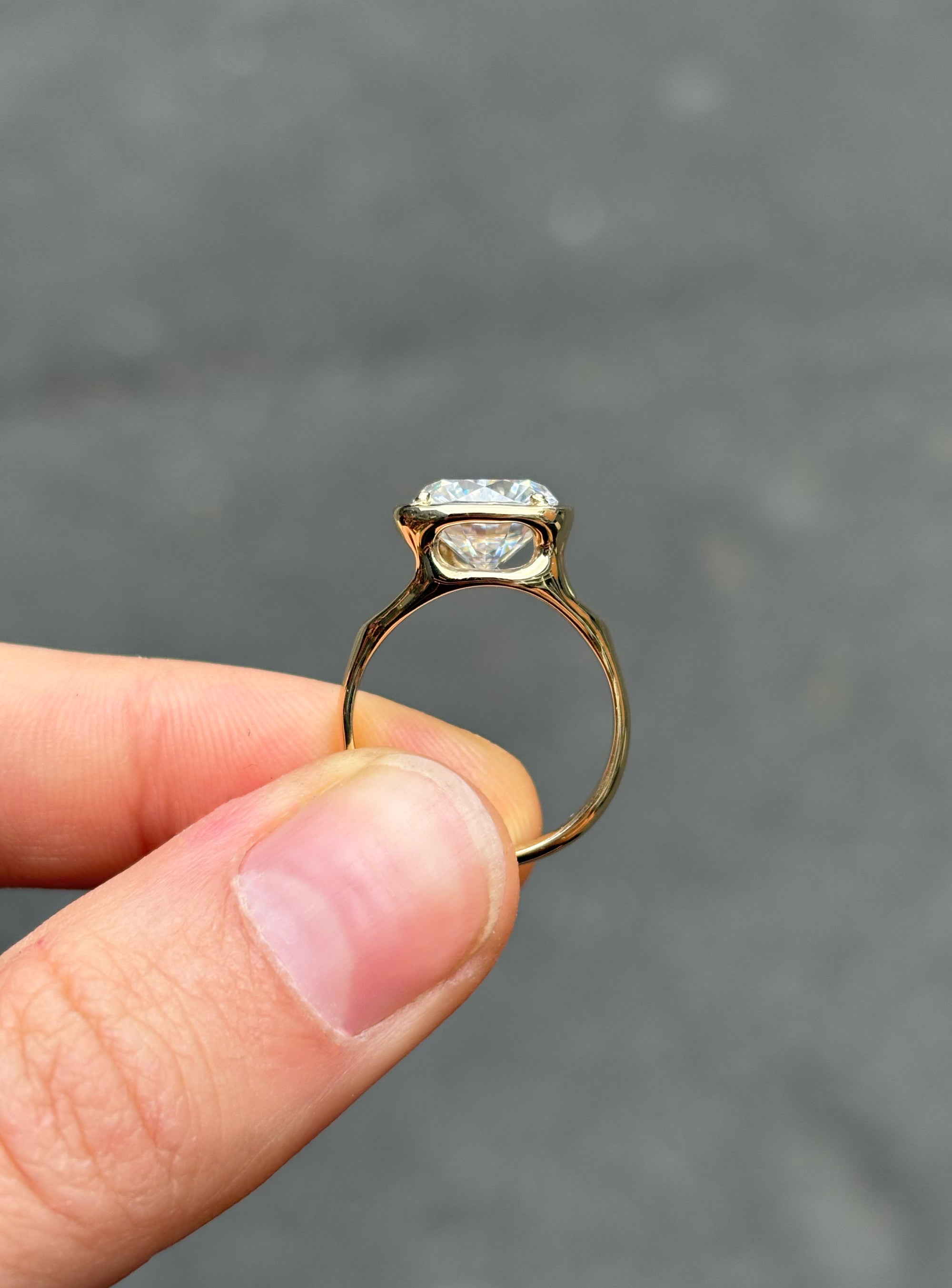 Open Air Ring Gold
