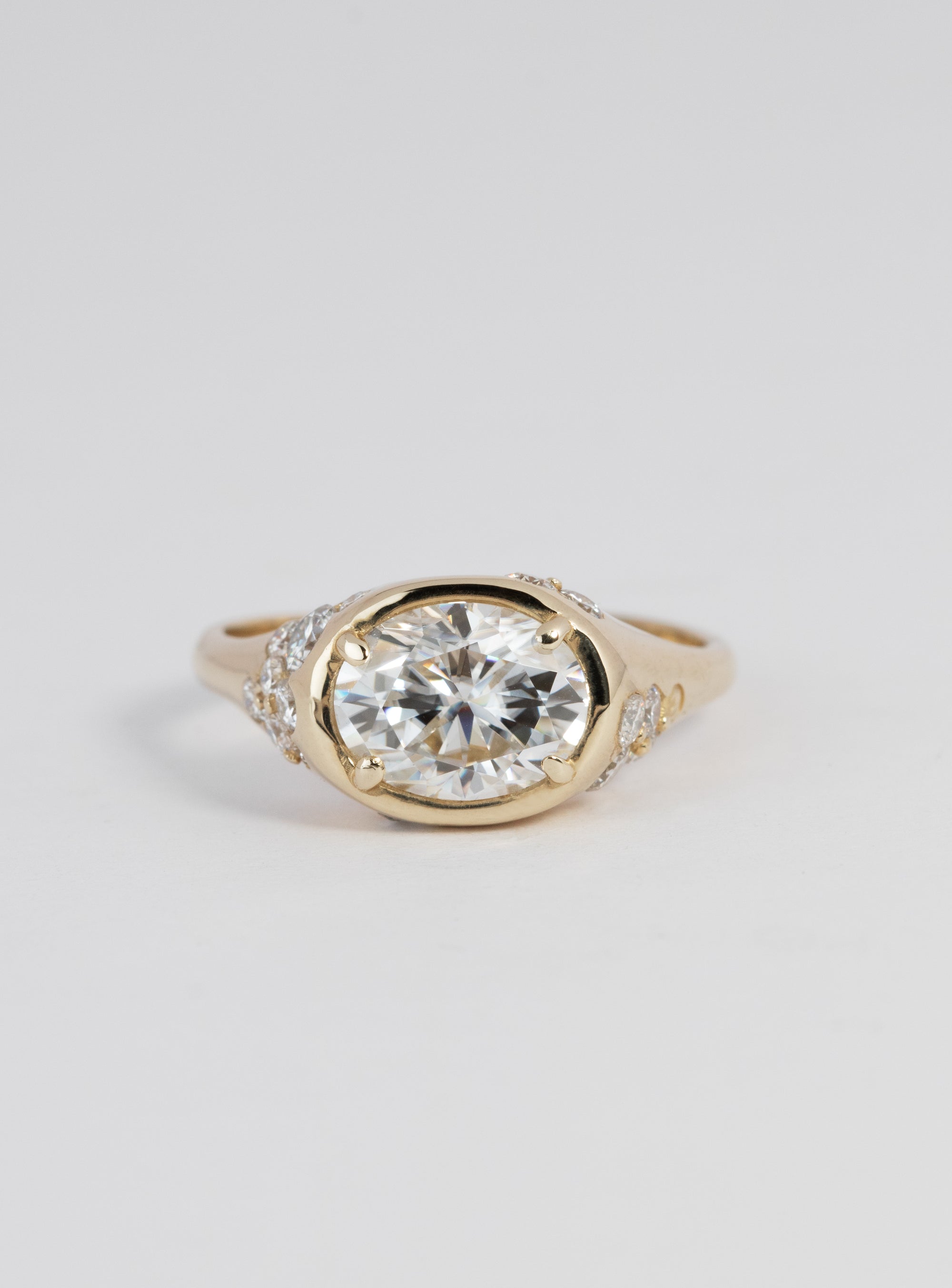 Oval Prong Ring