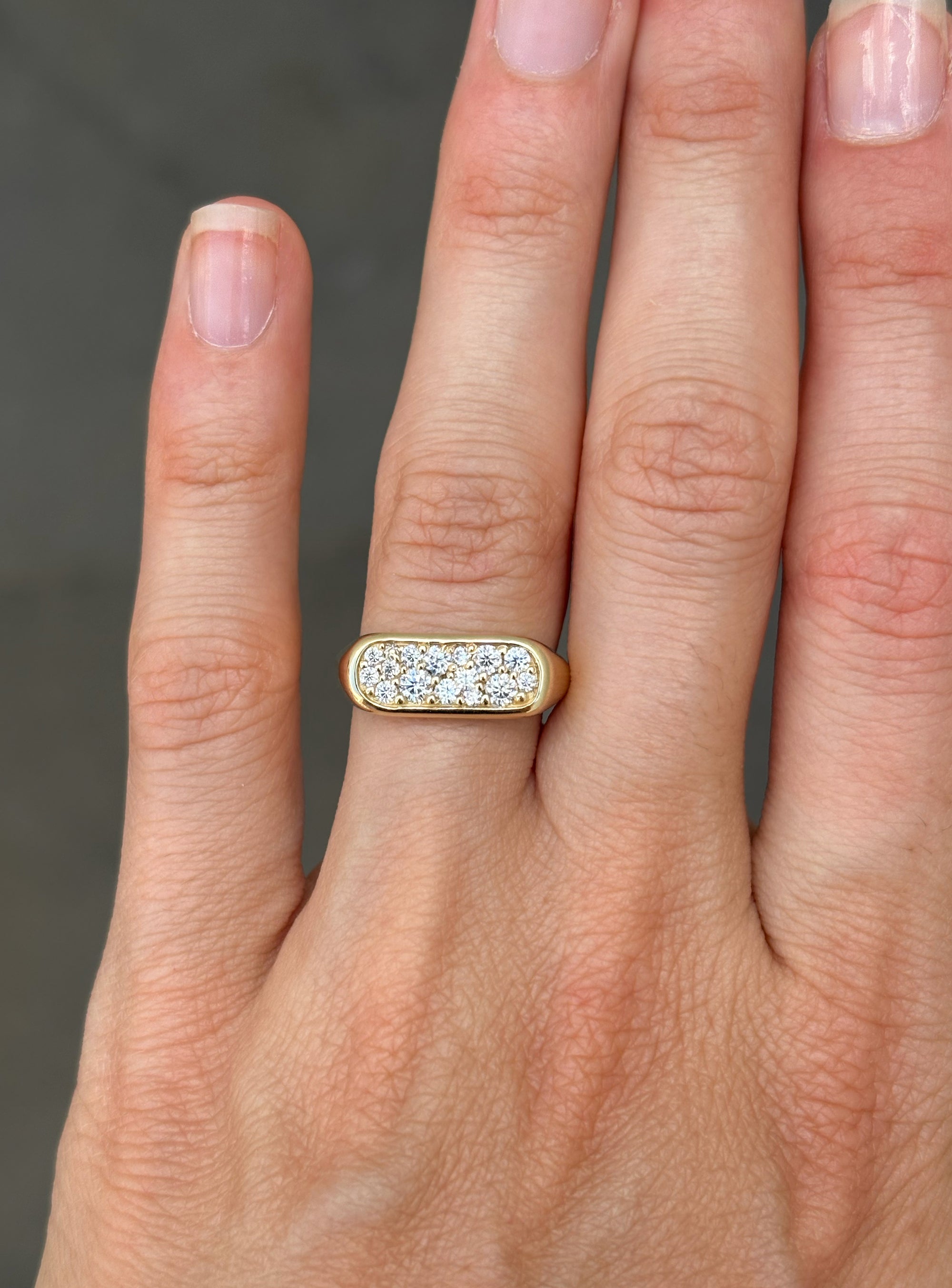 Slim Signet Gold