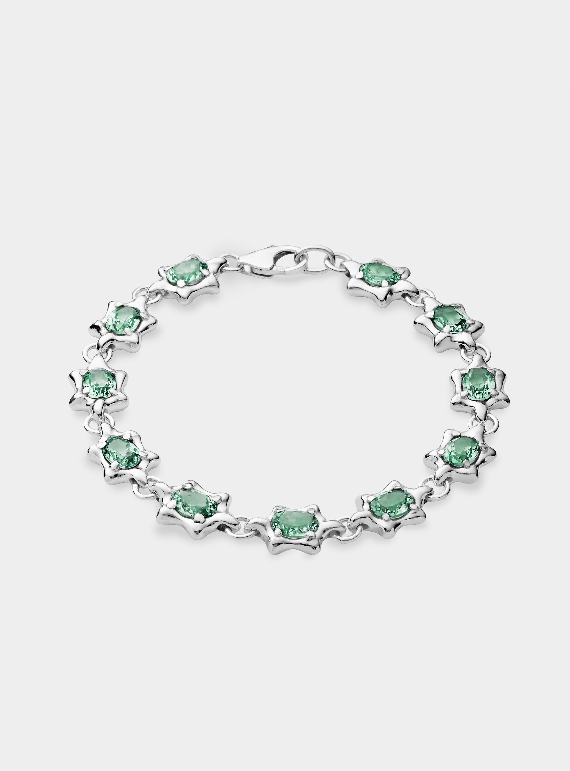 6 Point Gem Bracelet