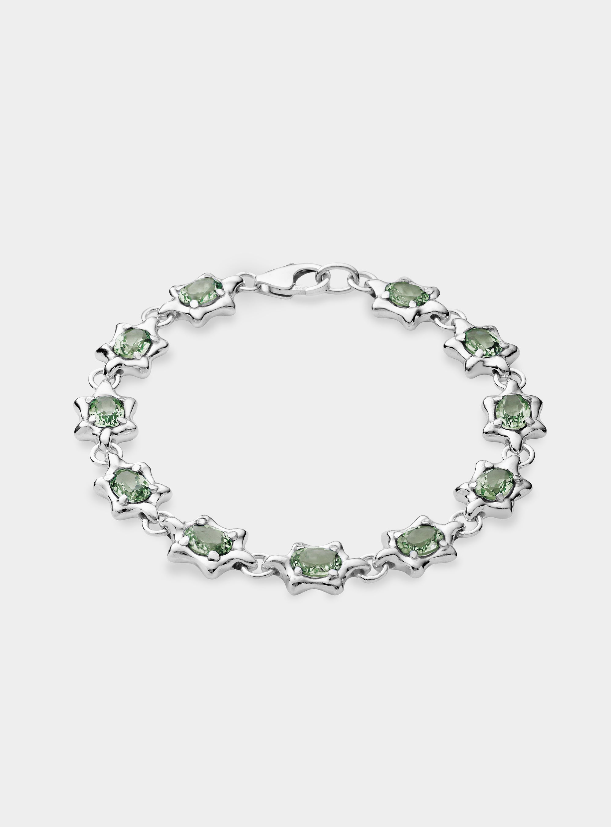 6 Point Gem Bracelet