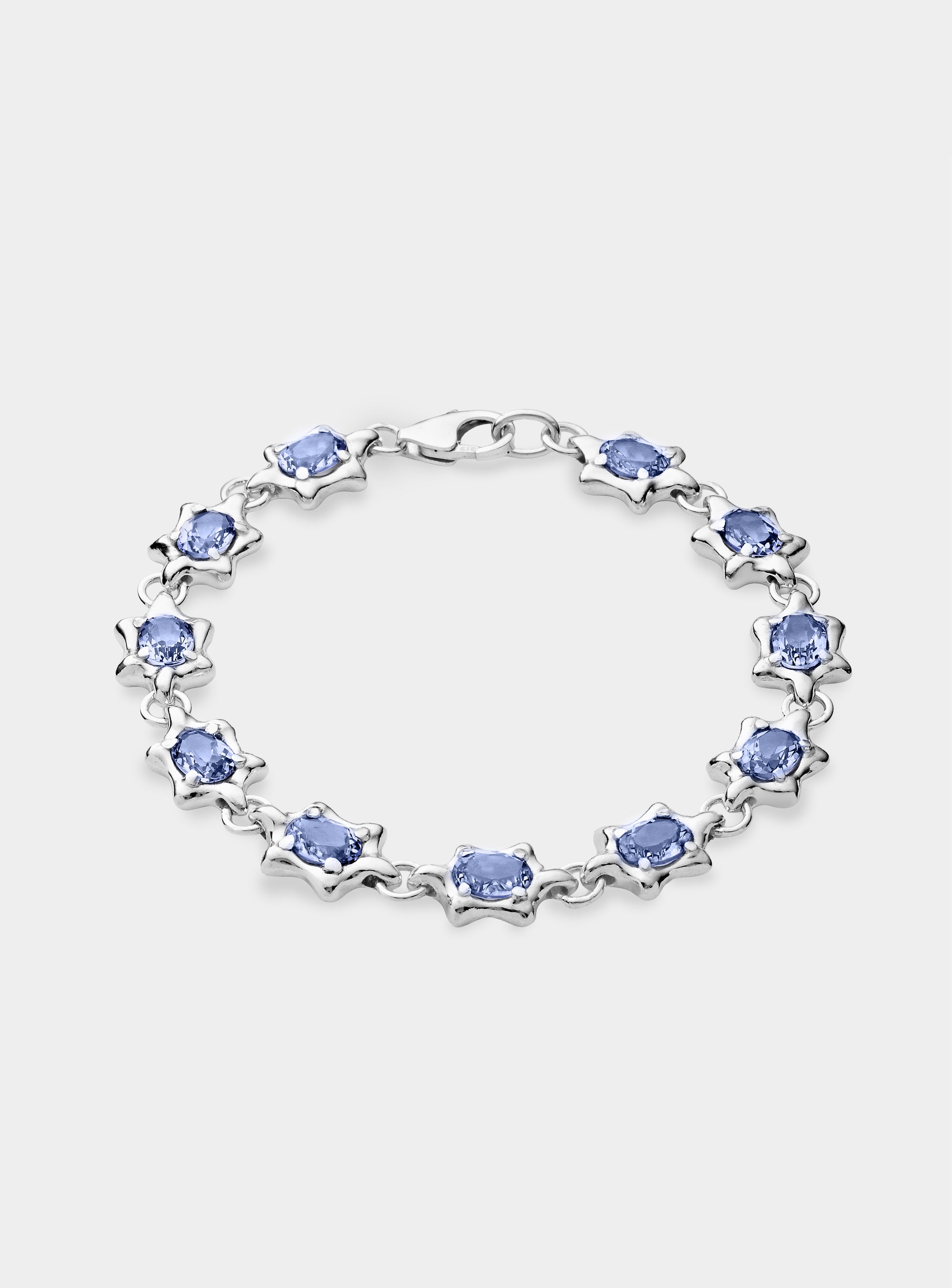 6 Point Gem Bracelet