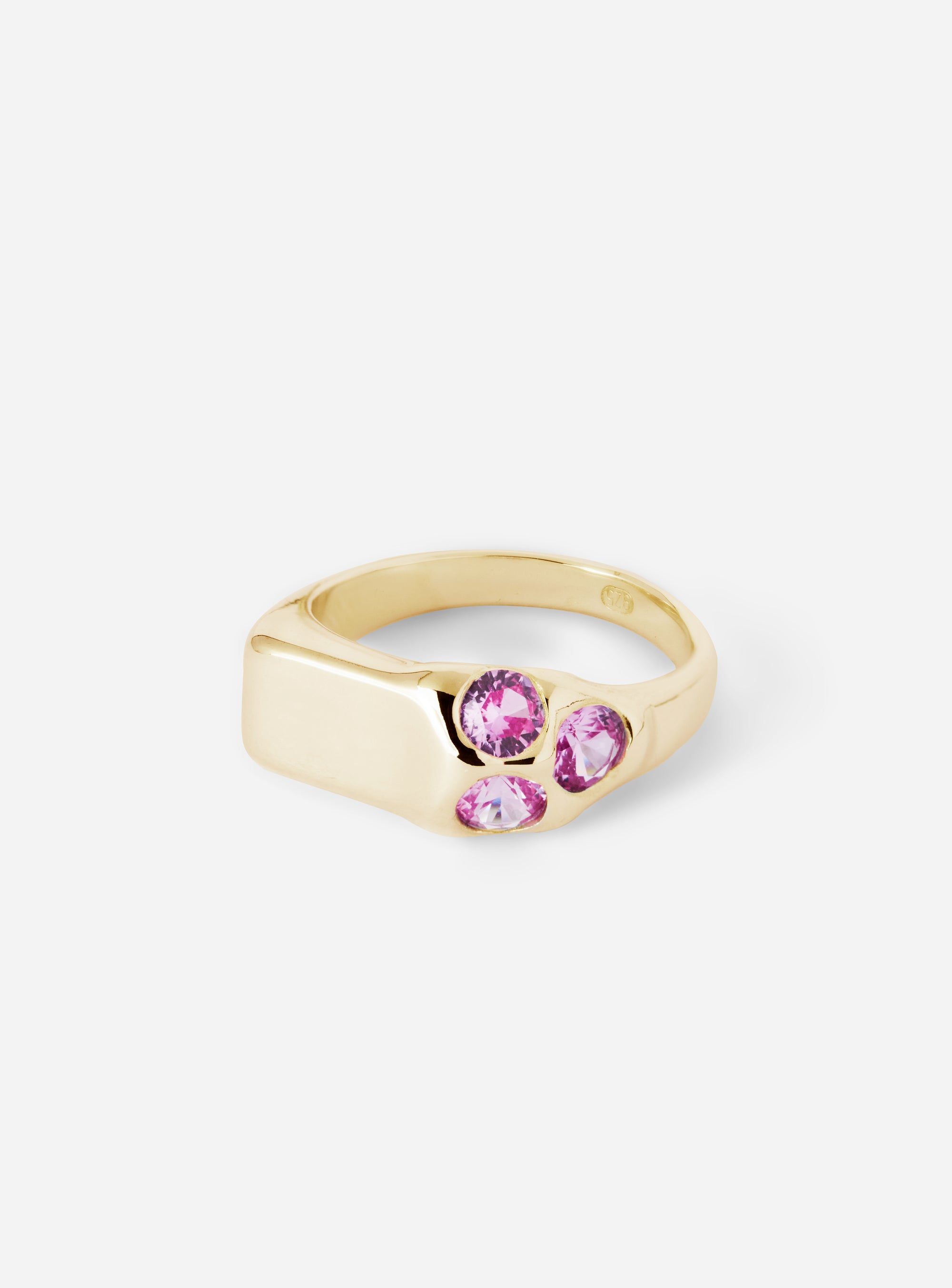 Melted Signet Gold